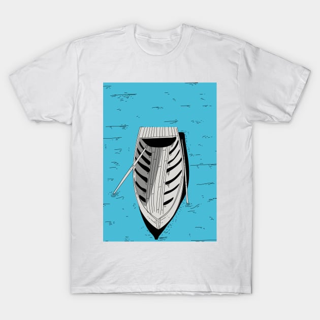 Go Boating T-Shirt by nickemporium1